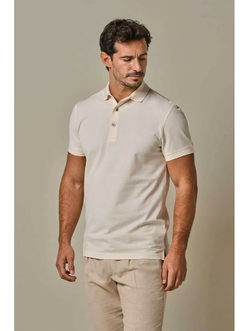 profuomo ανδρική πικέ μπλούζα πόλο normal fit - ppwd10020a