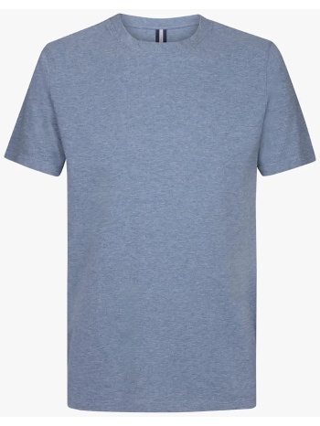 profuomo ανδρικό t-shirt πικέ μονόχρωμο normal fit 