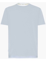 seinse ανδρικό t-shirt με contrast σχέδιο - te2961ss 125 γαλάζιο