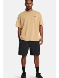 under armour ανδρική βερμούδα cargo loose fit - 1386560 μαύρο