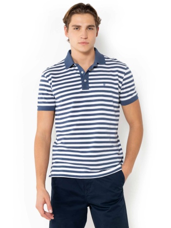 the bostonians ανδρική μπλούζα πόλο πικέ κοντομάνικη με