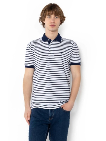 the bostonians ανδρική μπλούζα πόλο πικέ κοντομάνικη με