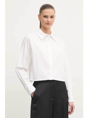 calvin klein γυναικείο πουκάμισο μονόχρωμο - k20k208068 σε προσφορά