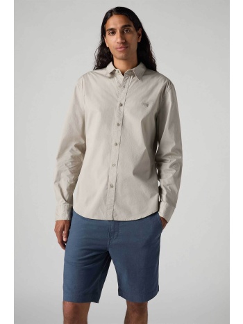 levi`s® ανδρικό πουκάμισο μονόχρωμο slim fit - 866250067
