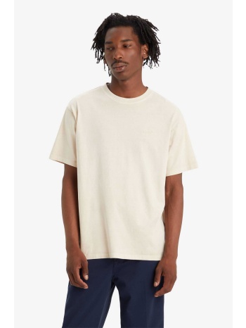 levi`s® ανδρικό t-shirt μονόχρωμο με ανάγλυφο λογότυπο