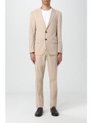 hugo boss ανδρικό κοστούμι regular fit - 50491056 μπεζ