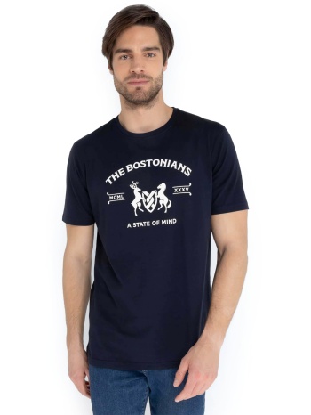 the bostonians ανδρικό t-shirt με graphic logo print