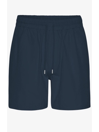 colorful standard ανδρική βερμούδα μονόχρωμη με ελαστική