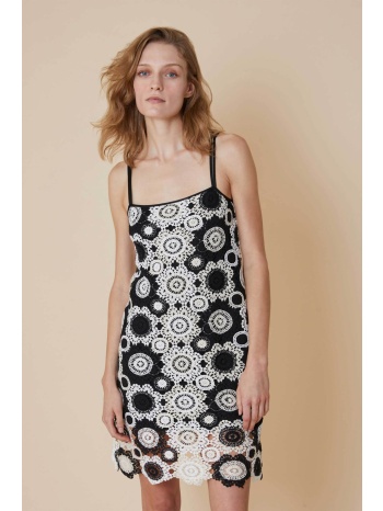 pennyblack γυναικείο mini φόρεμα πλεκτό `occhio` 