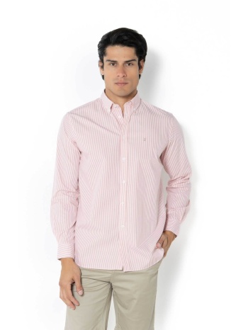 the bostonians ανδρικό πουκάμισο button down με ριγέ σχέδιο