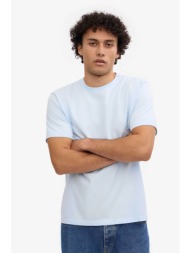 colorful standard ανδρικό t-shirt μονόχρωμο relaxed fit - cs1001 σιελ