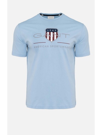 gant ανδρικό t-shirt με graphic logo print regular fit  σε προσφορά