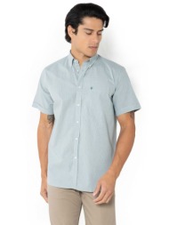 the bostonians ανδρικό πουκάμισο button down με καρό σχέδιο και κεντημένο λογότυπο regular fit `ches