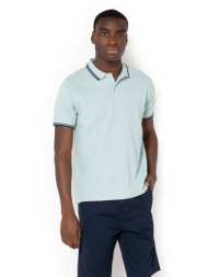 the bostonians ανδρική μπλούζα πόλο πικέ με contrast trims και κεντημένο λογότυπο regular fit - ps12