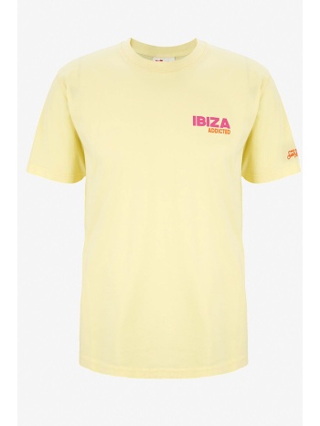mc2 saint barth ανδρικό t-shirt μονόχρωμο με print `ibiza
