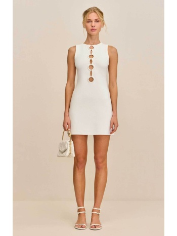 cult gaia γυναικείο mini φόρεμα πλεκτό με cut out