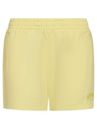 dkny γυναικείο σορτς μονόχρωμο - dp5s5252 κίτρινο