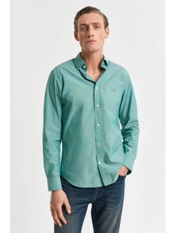 gant ανδρικό πουκάμισο button down classic poplin με τσέπη