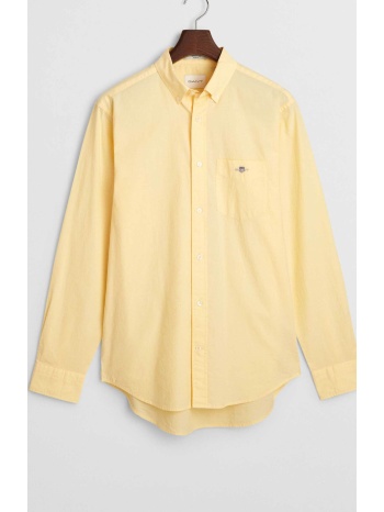gant ανδρικό πουκάμισο button down classic poplin με τσέπη