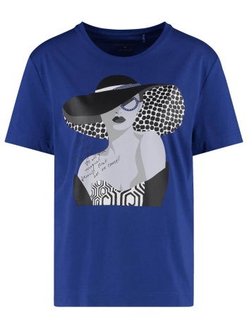 gerry weber γυναικείο t-shirt με μπροστινό τύπωμα 