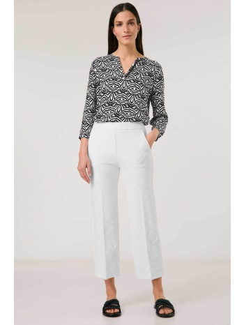 gerry weber γυναικείο παντελόνι cropped με πιέτες 