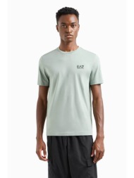 ea7 ανδρικό t-shirt με λογότυπο - 8npt25pjvpz βεραμάν ανοιχτό