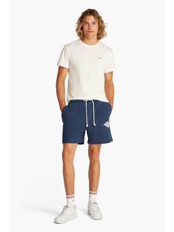 tommy jeans ανδρικό αθλητικό σορτς με λογότυπο regular fit σε προσφορά