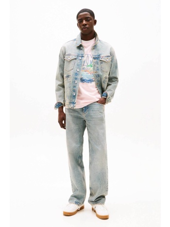 tommy jeans ανδρικό τζιν παντελόνι πεντάτσεπο loose fit σε προσφορά