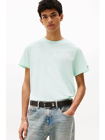 tommy jeans ανδρικό t-shirt με λογότυπο - dm0dm21863