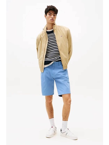 tommy jeans ανδρική βερμούδα chino slim fit - dm0dm21950 σε προσφορά