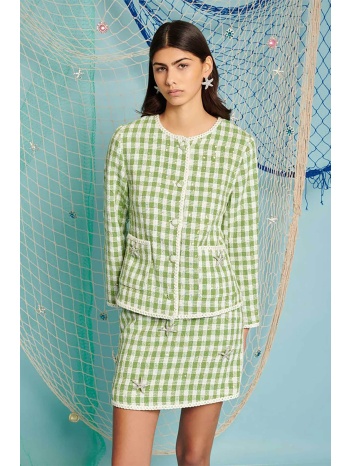 sister jane γυναικείο jacket `coastal tweed` - jkd068grn σε προσφορά