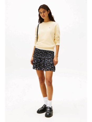tommy jeans γυναικεία mini φούστα με floral print slim fit