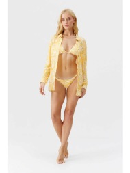 melissa odabash γυναικείο πουκάμισο εμπριμέ `millie jungle` - millie cr-jgl κίτρινο