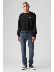 levi`s® ανδρικό τζιν παντελόνι πεντάτσεπο slim fit `511™` - 045115435 denim blue σκούρο