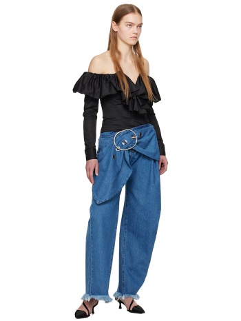 marques` almeida γυναικεία μπλούζα off the shoulder με σε προσφορά