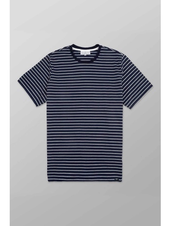 oxford company ανδρικό t-shirt με ριγέ σχέδιο regular fit 