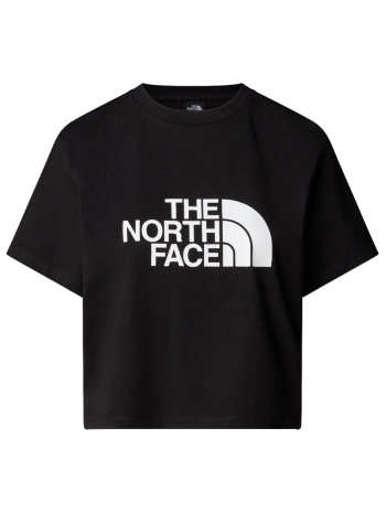 the north face γυναικείο τοπ cropped με λογότυπο loose fit