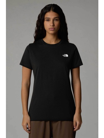the north face γυναικείο t-shirt μονόχρωμο regular fit