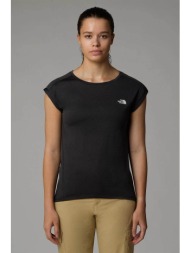 the north face γυναικείο t-shirt μονόχρωμο `tanken` - nf0a8bs25s51 μαύρο