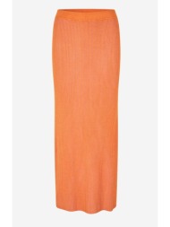 samsøe samsøe γυναικεία midi φούστα ribbed `sacheryl` - f25100047