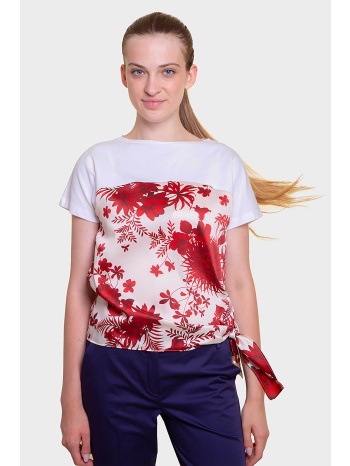 emme by marella γυναικεία μπλούζα με floral pattern 