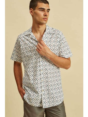 dors ανδρικό πουκάμισο με all-over print regular fit 