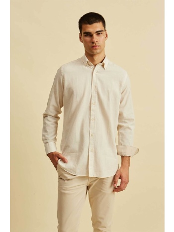 dors ανδρικό πουκάμισο μονόχρωμο regular fit - 1038011.c01