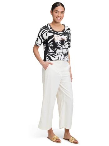 betty barclay γυναικείο t-shirt με floral print - 2433/1281