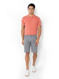 the bostonians ανδρική βερμούδα chino twill regular fit - en0565t596 γκρι