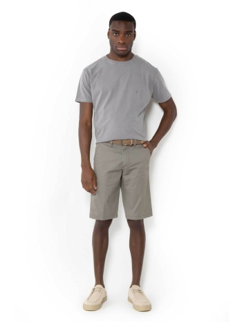 the bostonians ανδρική βερμούδα chino twill regular fit 