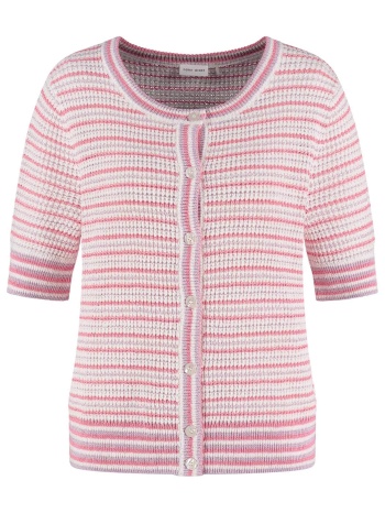 gerry weber γυναικεία πλεκτή ζακέτα με ριγέ σχέδιο 