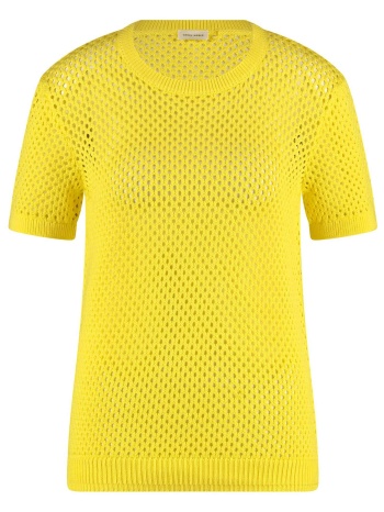 gerry weber γυναικεία πλεκτή μπλούζα με διάτρητο σχέδιο 