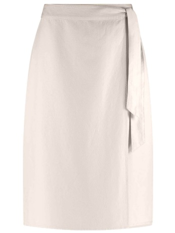 gerry weber γυναικεία midi φούστα με δέσιμο στο πλάι 