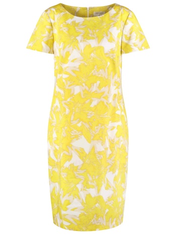 gerry weber γυναικείο midi φόρεμα με all-over print 